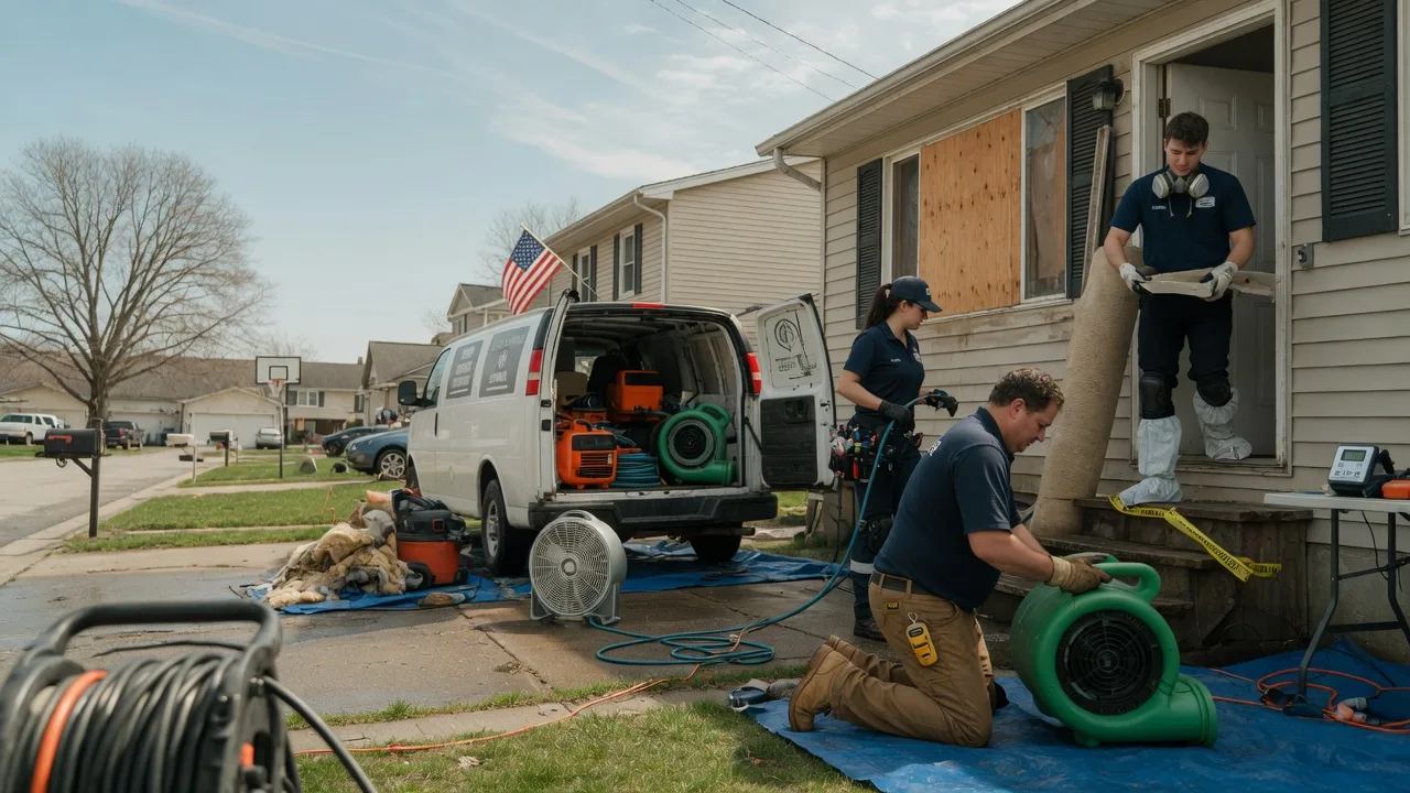 Water Damage Restoration in Davis, NC near me